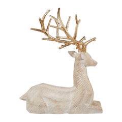 Decorative Deer Family with Trees