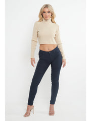 MYT Womens Chino Trousers Ladies Skinny Fit Super Stretch Office Work Casual Chinos Waist Size UK 6-18