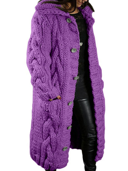 2025 New Fashionable Loose Cardigan for Women in Europe And America, Casual Long Sweater Jacket