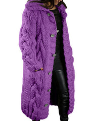 2025 New Fashionable Loose Cardigan for Women in Europe And America, Casual Long Sweater Jacket