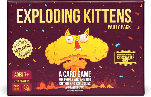 Exploding Kittens: a Card Game about Kittens and Explosions and Sometimes Goats - ENGLISH VERSION