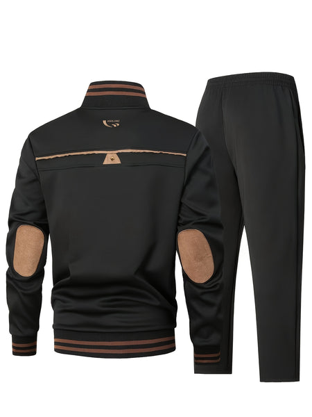 Men's Fitness Suit, Men's Casual Sports Suit, Men's Fashionable Sports Suit, Men's Outdoor Running Suit, Men's Training Suit.