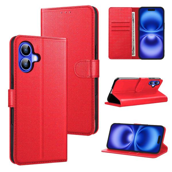 Luxury Case for iPhone 16 Pro Max Plus, 15 Pro Max Plus, 14 Pro Max Plus, 13 Pro Max mini, 12 Pro Max Mini, 11 Pro Max XS MAX XS X SE 8 Plus 7 Plus 6 6S PlusLeather Phone Case Cover, PU Faux Leather Wallet Book Folio Flip Magnetic Shockproof Case with Car