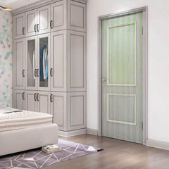 Aluminium Door Fly Screen Metal Chain Curtain Blind Insect Blinds 214cm *90cm
