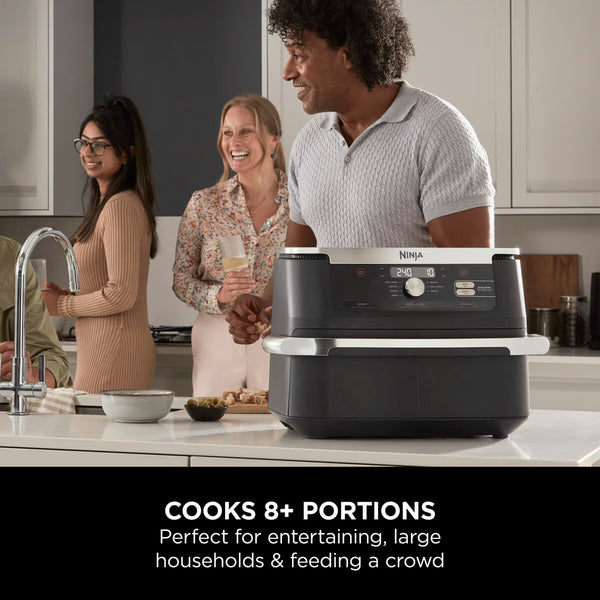 Ninja Foodi Flexdrawer Dual Air Fryer 10.4L, AF500UK