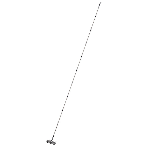 1pc 10-Section Extra-long 4.3m Telescopic 2-in-1 Window Glass Cleaner Wipe and Scraper Double-sided Use, Suitable for High-rise Windows Walls Cars Indoor Outdoor Cleaning Professional Rod Kit