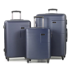 Rock Pacific 3 Piece Hardside Luggage Set in 2 Colours