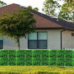 Expandable Fence Screen, Garden Fencing Use Artificial Hedge Screen Extend Garden Grid Board with , Garden Fence Screen, Fence Privacy Screen for Backyard Patio Wall Decoration