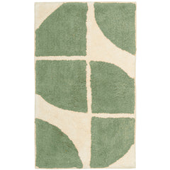 Stockholm Bath Mat with Non-Slip Backing – Super Soft, Water Absorbent, 100% Cotton Blend, Quick-Drying Bathroom Toilet Floor Rug, 50 x 8 cm
