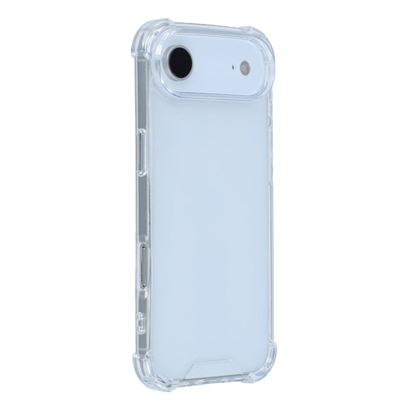 TVELO Clear Phone Case for iPhone 17, iphone 17 air, iphone 17 pro, iphone 17 pro max, Transparent Slim Fit Hard Protective Cover, Shockproof Mobile Case black greay