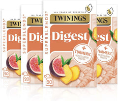 Twinings Advent Calendar 2025 Premium Tea Selection, 24 Delightful Green & Herbal Infusion Tea Bags
