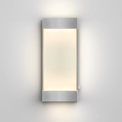 Artika Glacier Integrated LED Outdoor / Indoor Wall Light in Aluminium