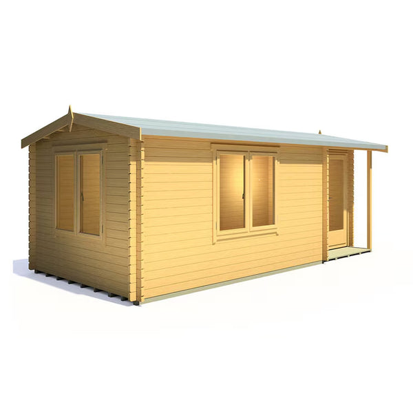 Shire Thetford 44Mm Log Cabin 20Ft X 10Ft (6 X 3M)