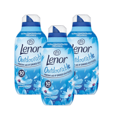 Lenor Outdoorable Fabric Conditioner | Spring Awakening | Ultra Concentrated formula | 50 Washes | 3 x 700ml Bundle