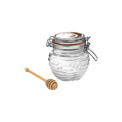 Kilner Clip Top Jar 1.5 Litre (1500 Ml) Airtight Glass Storage Jar for Preserving Fruits Vegetables Coffee Tea Rice Flour Nuts Pasta