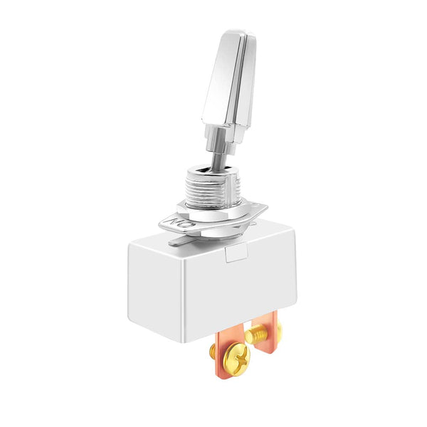 Gebildet Metal Toggle Switch 25A 12VDC/15A 24VDC/10A 250VAC/ 15A 125VAC SPST On/Off 2Pin 2 Position