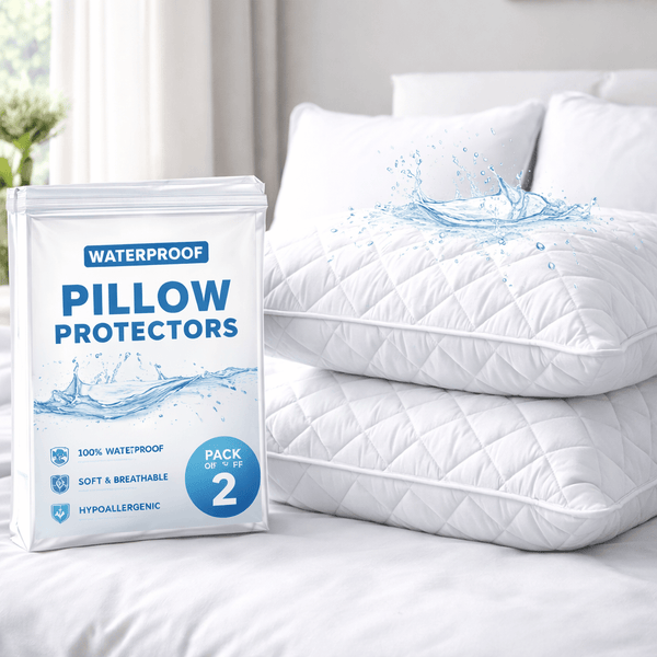 ELAFY Quilted Extra Deep Waterproof Quilted Mattress Protector Fitted Bed Sheet Cover Topper Bedding Fits Upto 30cm DEEP MATTRESS