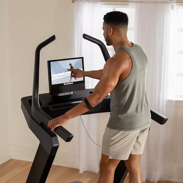 Installed Nordic Track X16 Incline Trainer Treadmill
