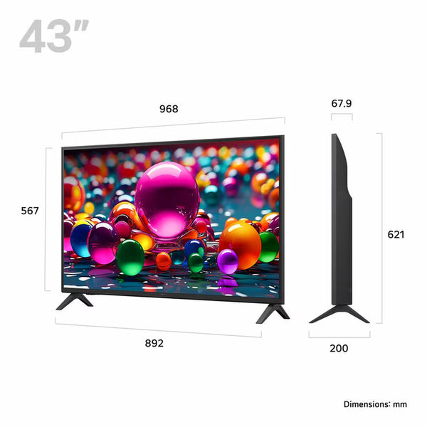 LG 43UA75006LA 43 Inch 4K Ultra HD Smart TV