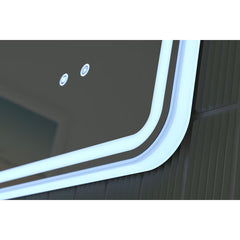 Roper Rhodes Rimini Back Lit Mirror with Demister and Sensor Control 60 X 80 X 2.8 Cm