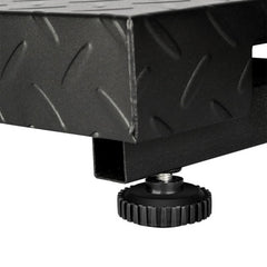 100kg deep gray high-precision electronic platform scale, iron material platform scale, 30 * 40cm tabletop, 50g division value, storage of 5 unit prices and 99 accumulations, supermarket and vegetable market logistics weighing, commercial scale.