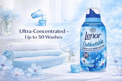 Lenor Outdoorable Fabric Conditioner | Spring Awakening | Ultra Concentrated formula | 50 Washes | 3 x 700ml Bundle