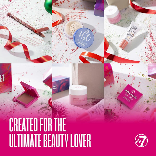 W7 Beauty Blast Advent Calendar 2025 - Individually Boxed Makeup & Cosmetic Surprises for the 24 Days to Christmas - Cruelty Free, Holiday Gifting