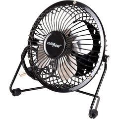 4 Inch USB Desk Table Shelf Fan Portable Personal Adjustable 360° Tilting Tilt Electric Air Cooling Home Office Fan