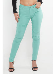 MYT Womens Chino Trousers Ladies Skinny Fit Super Stretch Office Work Casual Chinos Waist Size UK 6-18