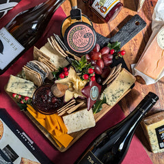 IMP & MAKER Perfect Christmas Pairing Cheese Board and Wine Hamper