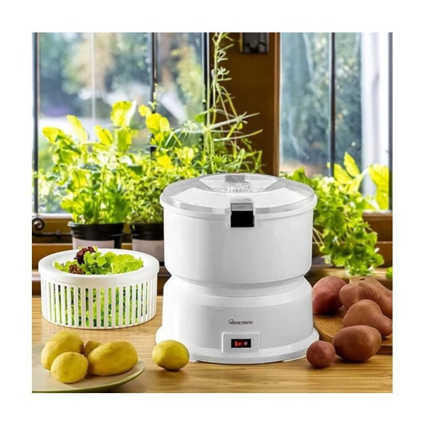 Electric 1kg Potato Automatic Peeler Machine - 6 Blades Peeler