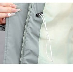 Women's Winter Coat - Thickened Warm Mid-Length Jacket with Front Zipper Closure, Waist-Hugging Fit, Side Pockets - Elegant Cold Weather Outerwear for Everyday & Formal Events - Ladies Winter Coats, Durable Warmth