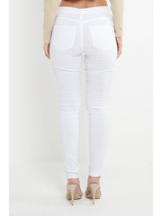 MYT Womens Chino Trousers Ladies Skinny Fit Super Stretch Office Work Casual Chinos Waist Size UK 6-18