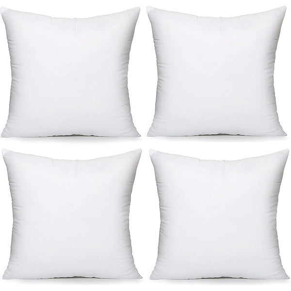 Pillow Inserts Pillow Fillers Cushion Inner Fill Cushion Cores, Machine Washable Space Themed All Season Comfort for Multi purpose, Non Woven Fabric, Suitable for Living Room, Bedroom, Dorm, Office, Home Decor Set of 2 and 4