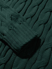 Men's Mature Business Sweater - New Autumn/Winter Lapel Ribbed Knitwear, Fashionable Solid Color Pullover, Suitable for Layering and Wearing Over Clothes
