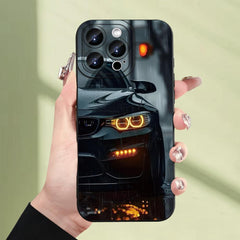 A Hot Selling Creative Cool Rain Car Pattern Phone Case, Suitable for iPhone 17/16/15/14/13/12/11/XS/XR/X/7/8 Plus/Pro/Max/Mini- Creative And Fashionable Design for Men And Women, a Gift for Friends, Family, Boyfriends, Girlfriends