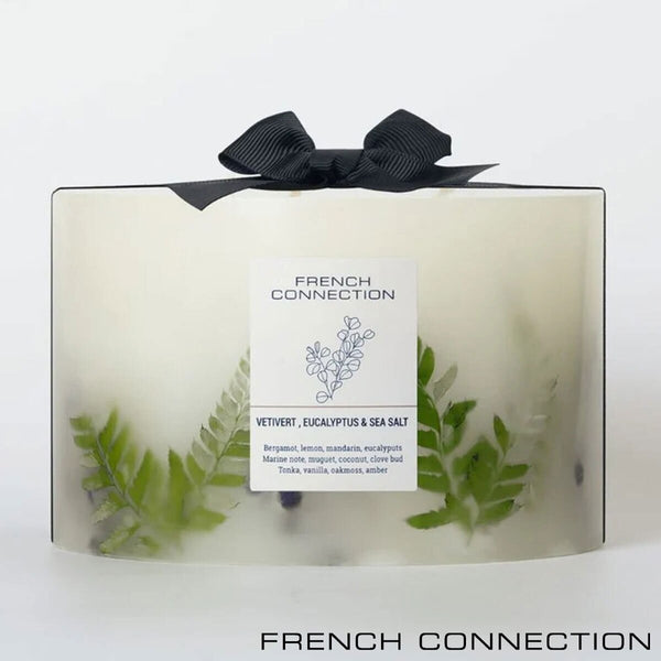 French Connection Botanical 1.5Kg Candle in Vetivert, Eucalyptus & Sea Salt
