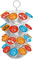 SHURFFY Coffee Pod Carousel Holder Organizer Compatible with 36 Cup Pods