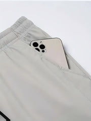 Three-Pack Men's Casual Pants, Sporty Casual Fashion Versatile Trousers, Athletic Pants, Everyday Pants, Modern Casual, Stylish Trousers, Durable Material, Multi-Functional Bottoms, Ideal Gift for Men