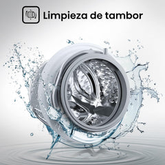 Hisense WDQA8014EVJM 60Cm Freestanding 8 KG Front Load Washer Dryer - 1400 RPM - Pure Steam - Purejet - Pause and Add - Inverter Motor - White