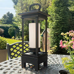 Kichler South Hope Portable Bluetooth Speaker Lantern - Rubbed Bronze
