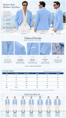 The Suit Jacket Is Suitable for Casual Outings and Wedding Banquets
