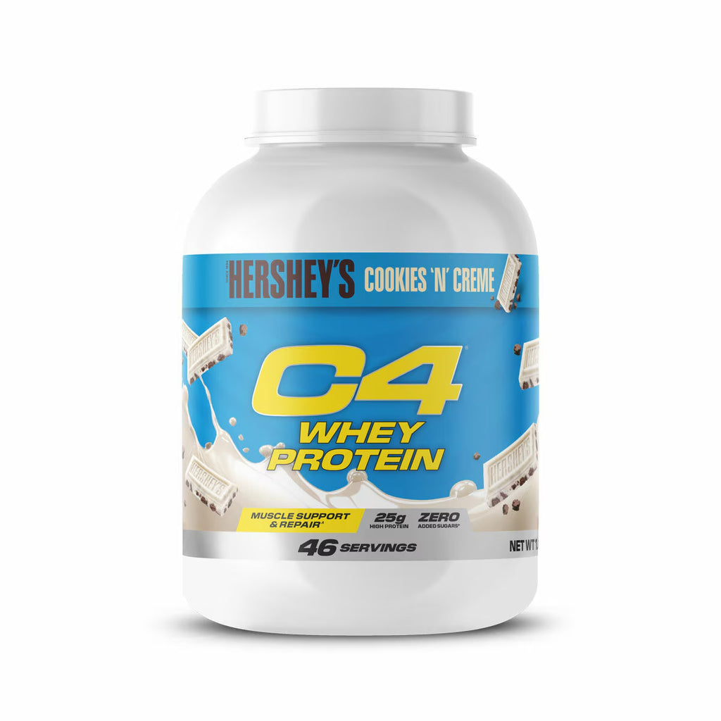 C4 Hersheys Cookies 'N' Creme Whey Protein Powder 1.6Kg