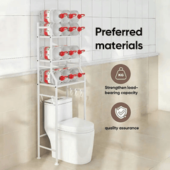 3 Tier Over Toilet Storage Rack Bathroom Laundry Washing Machine Shelf Organizer