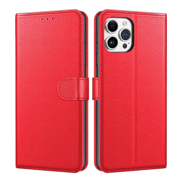 Luxury Case for iPhone 16 Pro Max Plus, 15 Pro Max Plus, 14 Pro Max Plus, 13 Pro Max mini, 12 Pro Max Mini, 11 Pro Max XS MAX XS X SE 8 Plus 7 Plus 6 6S PlusLeather Phone Case Cover, PU Faux Leather Wallet Book Folio Flip Magnetic Shockproof Case with Car