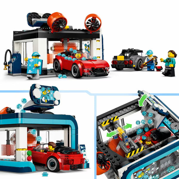 LEGO City Drive-Through Car Wash - Model 60497 (6+ Years)