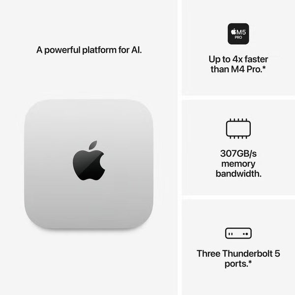 Apple Mac Mini, M5 Pro Chip, 24GB RAM, 512GB SSD, MHQN4B/A