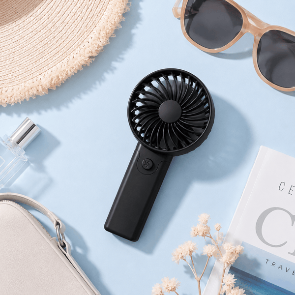 Portable Mini Handheld Cooling Fan Lightweight Quiet Fan for Travel Office Outdoor Use