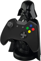 Exquisite Gaming: Star Wars: Darth Vader - Original Mobile Phone & Gaming Controller Holder, Device Stand, Cable Guys, Licensed Figure (Multi-Colored)