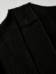 Men'S Casual Long-Sleeved Knitted Cardigan with Pockets in Autumn And Winter New Solid Color Style